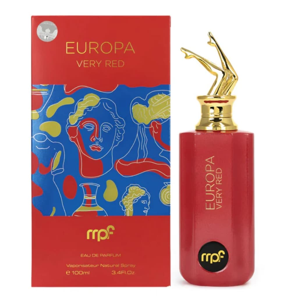 Perfume Europa Very Red MPF My Perfumes Eau de Parfum 100ml Árabe Original Feminino Luxo Importado