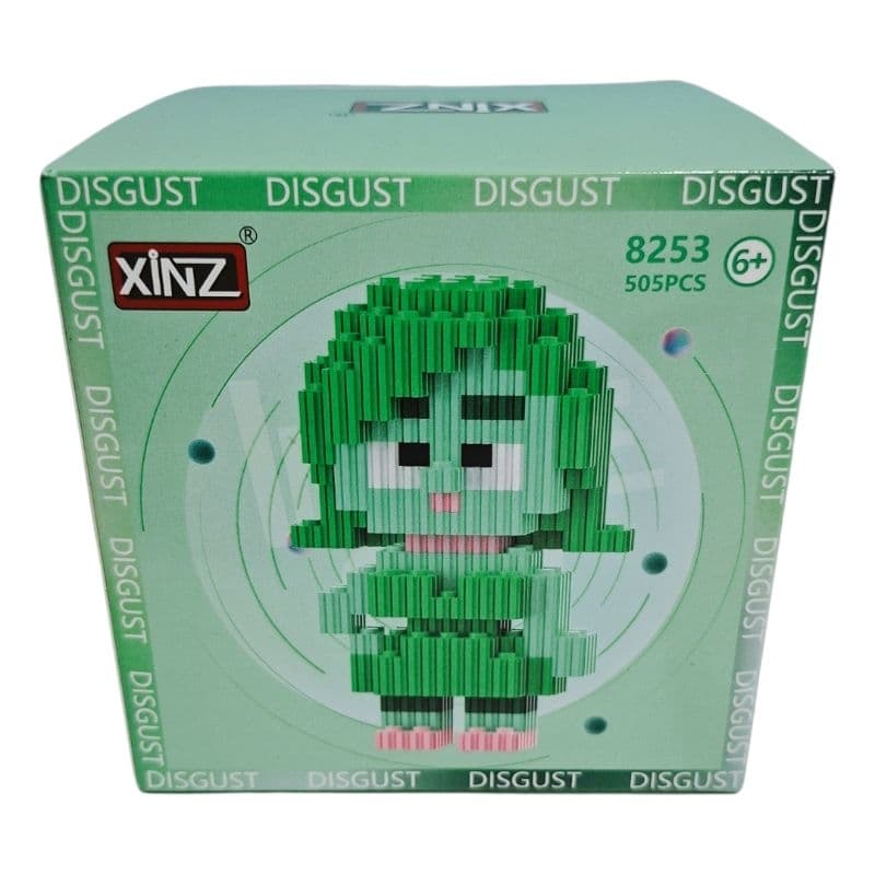 Mini Blocos de Montar Nojinho Verde 505 Peças Estilo Lego | Personagem Divertida 6+ Colecionável