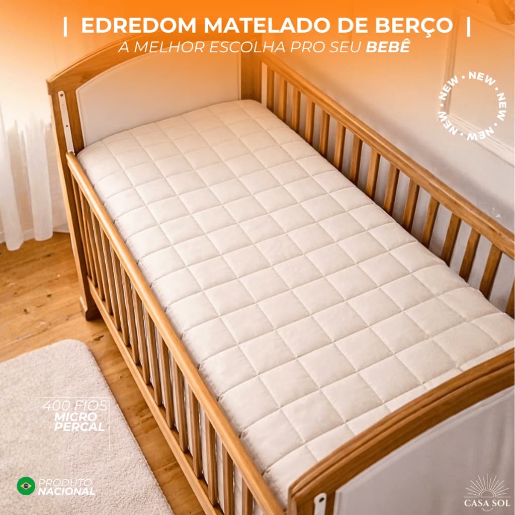 EDREDOM DE BERÇO |  EDREDOM DE BEBÊ |  COBERTOR DE BEBÊ | MICRO PERCAL |  400 FIOS |  CORES LISAS