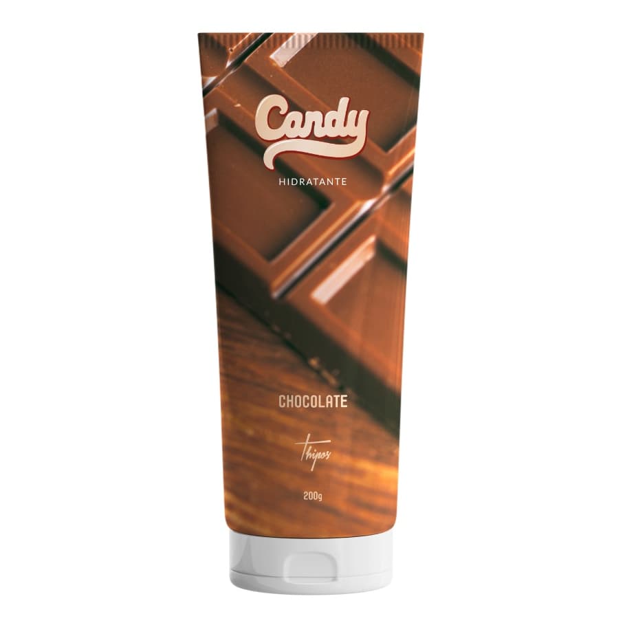 Hidratante Candy - Creme Hidratante - Chocolá - 200 g