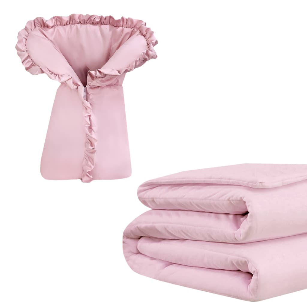 Kit inverno enxoval de beb menino ou menina edredom de berço + porta bebe saco de dormir quentinho