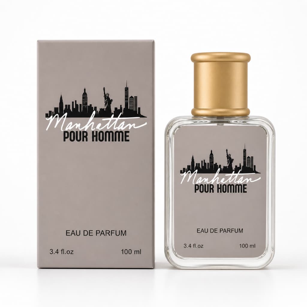 Perfume Masculino Manhattan Pour Homme 100ml - Beleza Que Só
