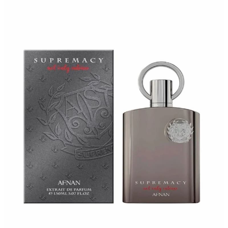 Perfume Árabe Supremacy Not Only Intense 150ml Afnan Original – Masculino Importado Marcante