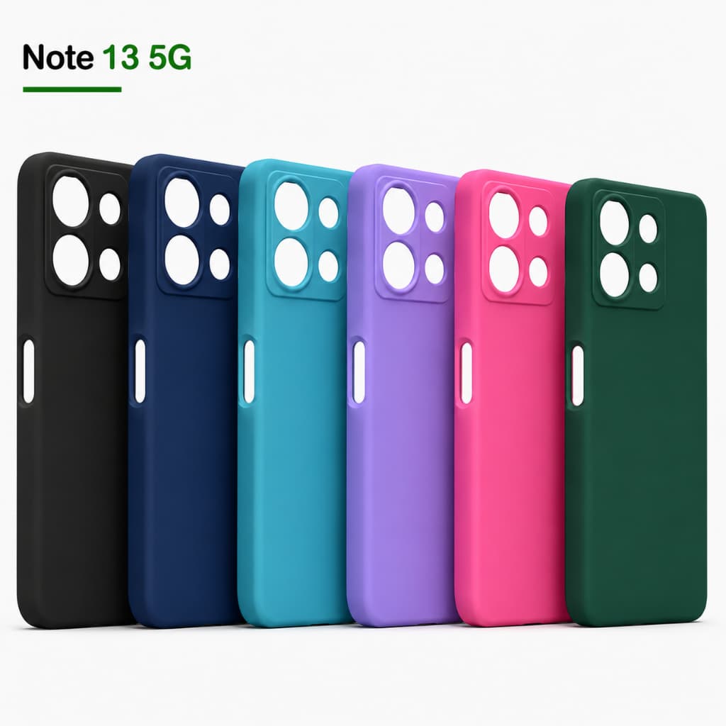 Capa Para Xiaomi Note 13 5G Silicone Aveludada Capinha de Celular