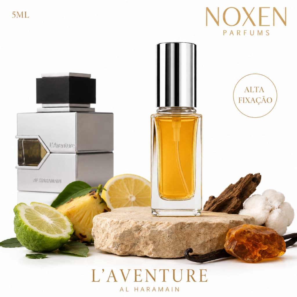 Perfume Masculino 5ml Premium Vidro Spray L’Aventure Elegante Importado