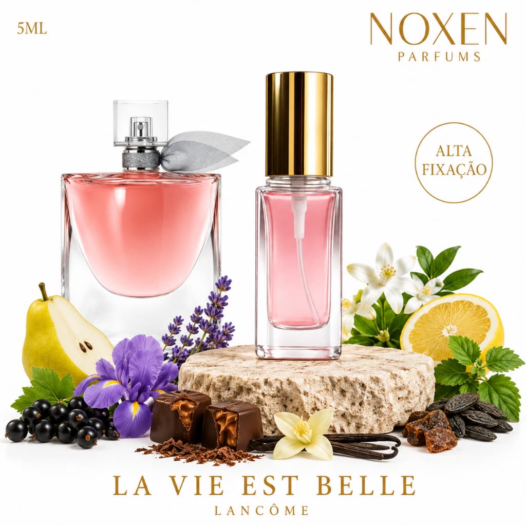 Perfume Feminino 5ml Premium Vidro Spray La.Vie.Est.Bell.e Luxuoso Importado