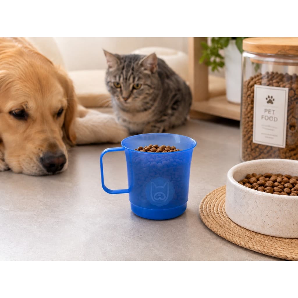 Caneca Copo Medidor Graduado para todos os tipos Ração Novo livre de BPA Cachorro Gato