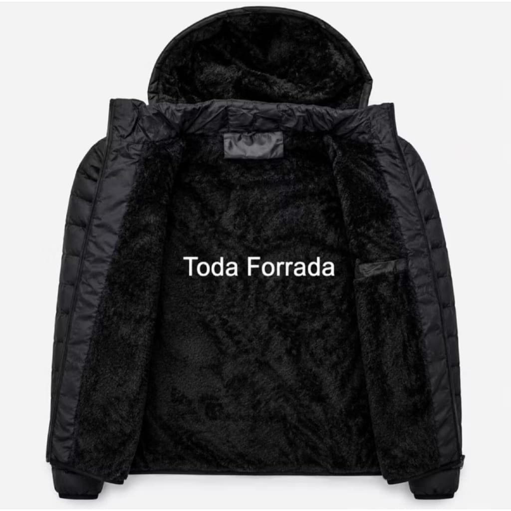 Jaqueta Puffer Masculina Bobojaco Inverno Com Forro Sem Forro P ao G4