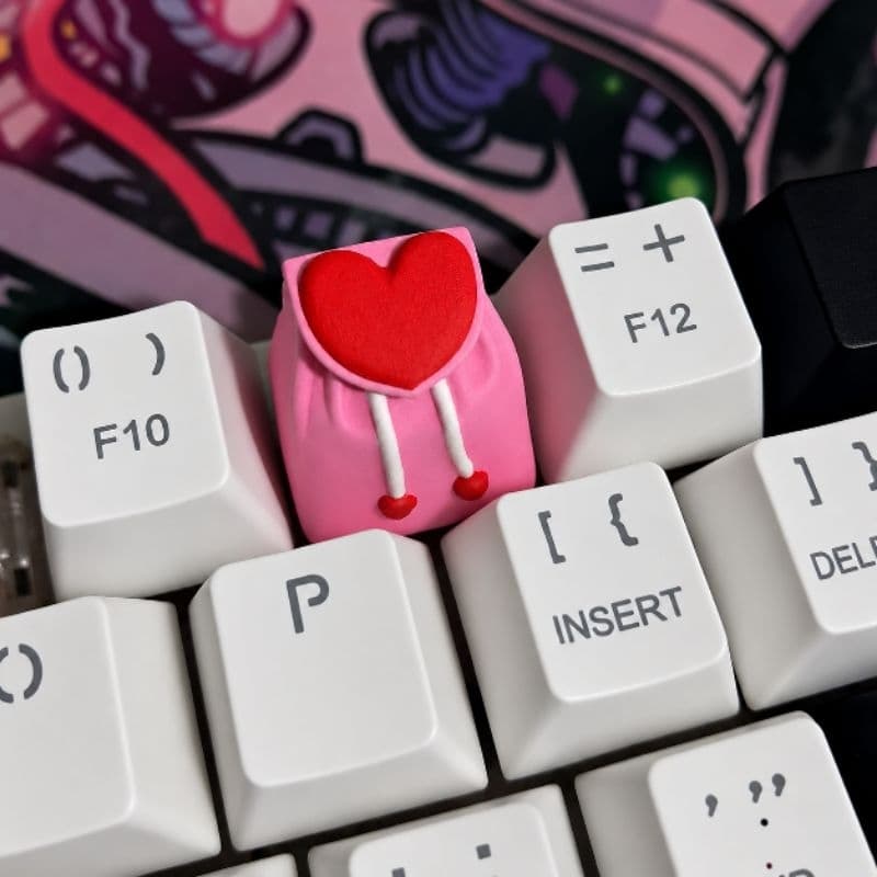 Keycap Tíbia Backpack Valentines Day - Teclado Mecânico