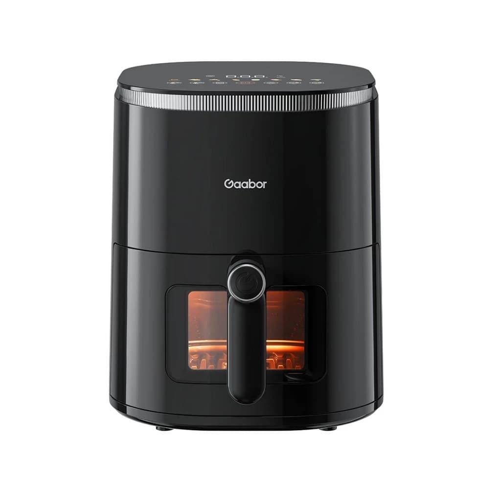 Gaabor Fritadeira elétrica sem óleo 4,2L com queimador duplo tela sensível ao toque e visor transparente AF-45T02A 220v