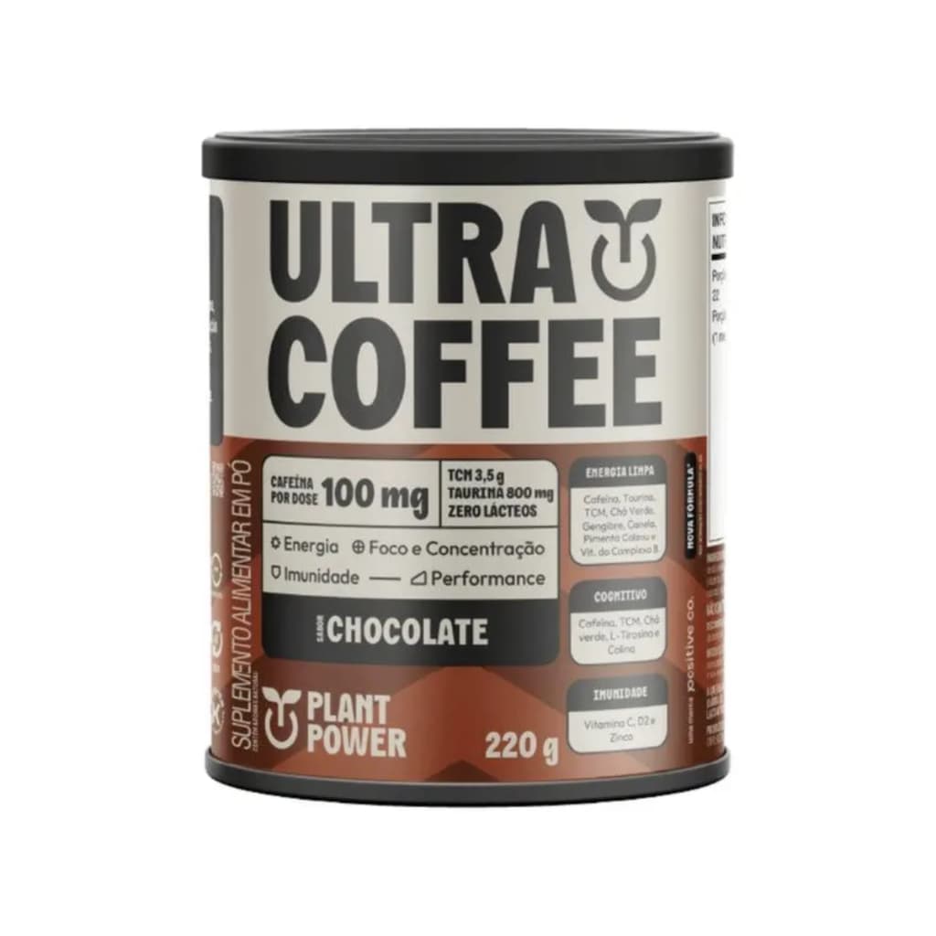 Ultra Coffee Chocolate Pré-Treino Termogênico 220g