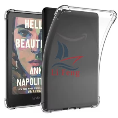 Capa Transparente em Silicone TPU para Kindle Paperwhite Signature 12ª Geração 7" (SA568B / SA569P – 2024)