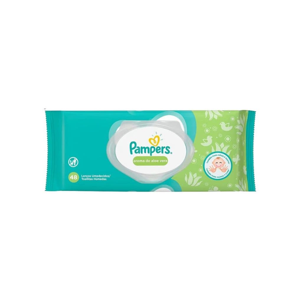 Lenço Umedecido Pampers Aloe Vera Toalhinhas 48un