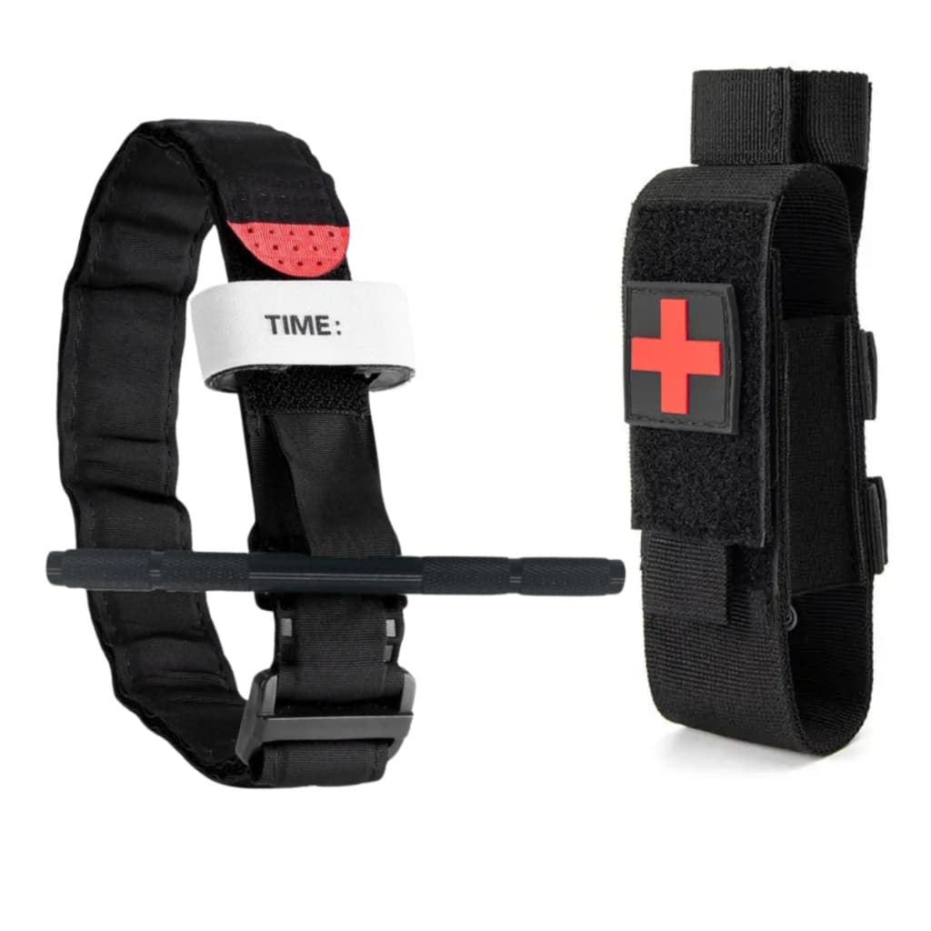 Kit Torniquete Tático Aph Metal Porta Torniquete Modular EDC IFAK Kit Primeiros Socorros