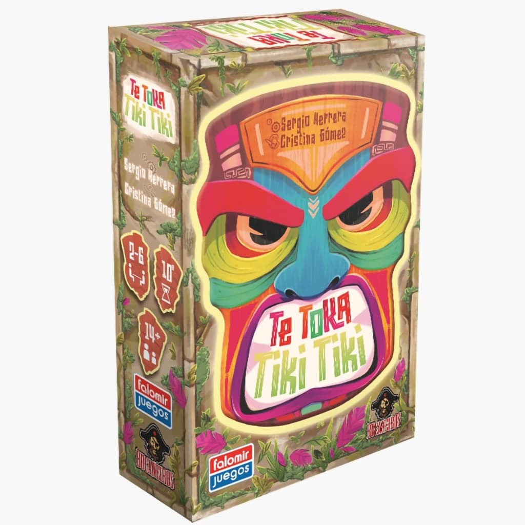 Te Toka Tiki Tiki - Jogo de Cartas para Amigos/Família, 2-6 jog, partida de 20 min - Bucaneiros