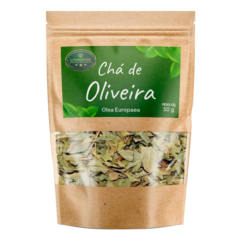 Kit 1 ou 2x Chá Folhas De Oliveira 100% Orgânico Natural Premium