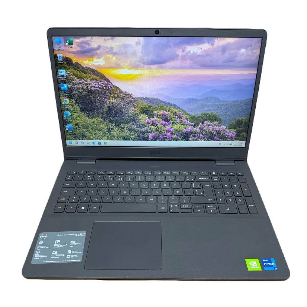 Notebook Dell I7 11° Nvidia Mx330 8gb Ddr4 M.2 256gb Win 11Vitrine