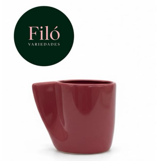 Jogo 4 Xícaras de Café Expresso Orgânica "Amassadinha" – 50ml