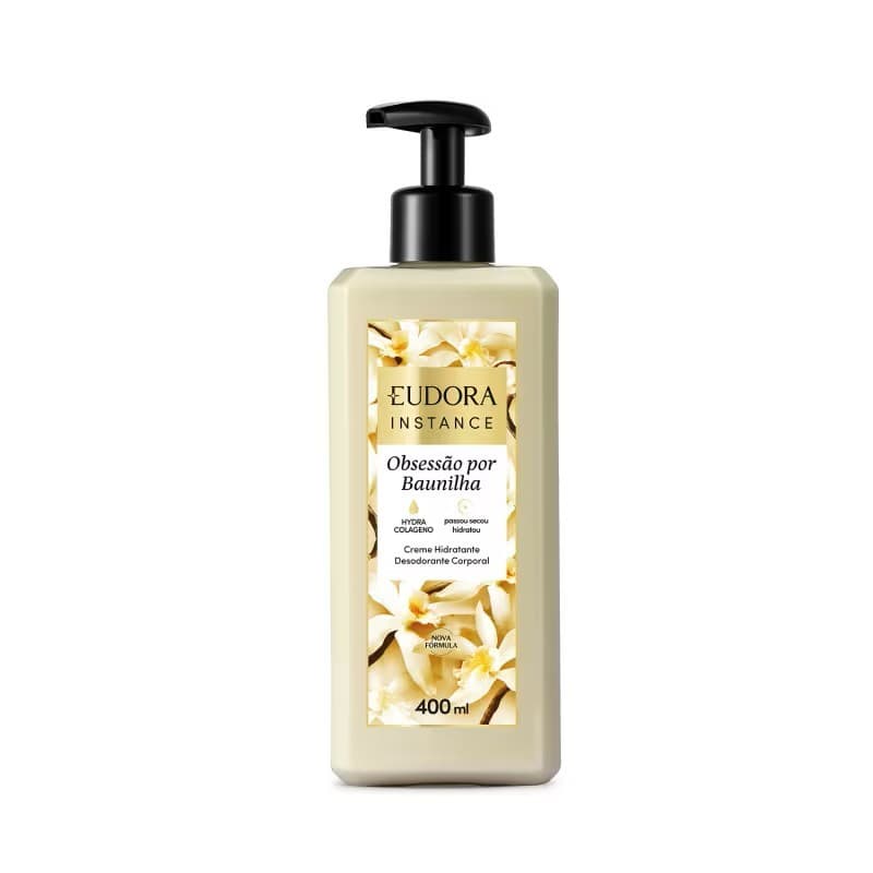 Creme Hidratante CORPORAL Obsessao de Baunilha 400ML - EUDORA.