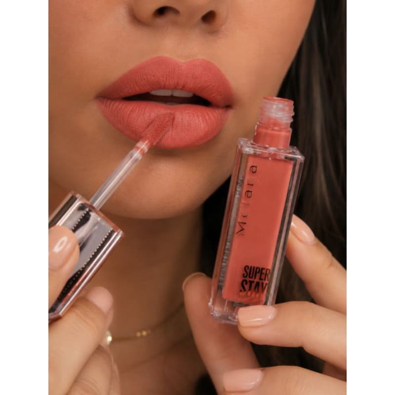 Batom Líquido Matte Melana Super Stay Alta Fixação Longa Duração Lábios Perfeitos 6 Cores