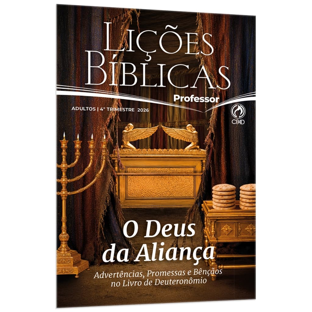 Revista Lição Bíblica De Escola Dominical EBD 4º Trimestre 2026 Cpad lições Bíblicas adulto / infantil
