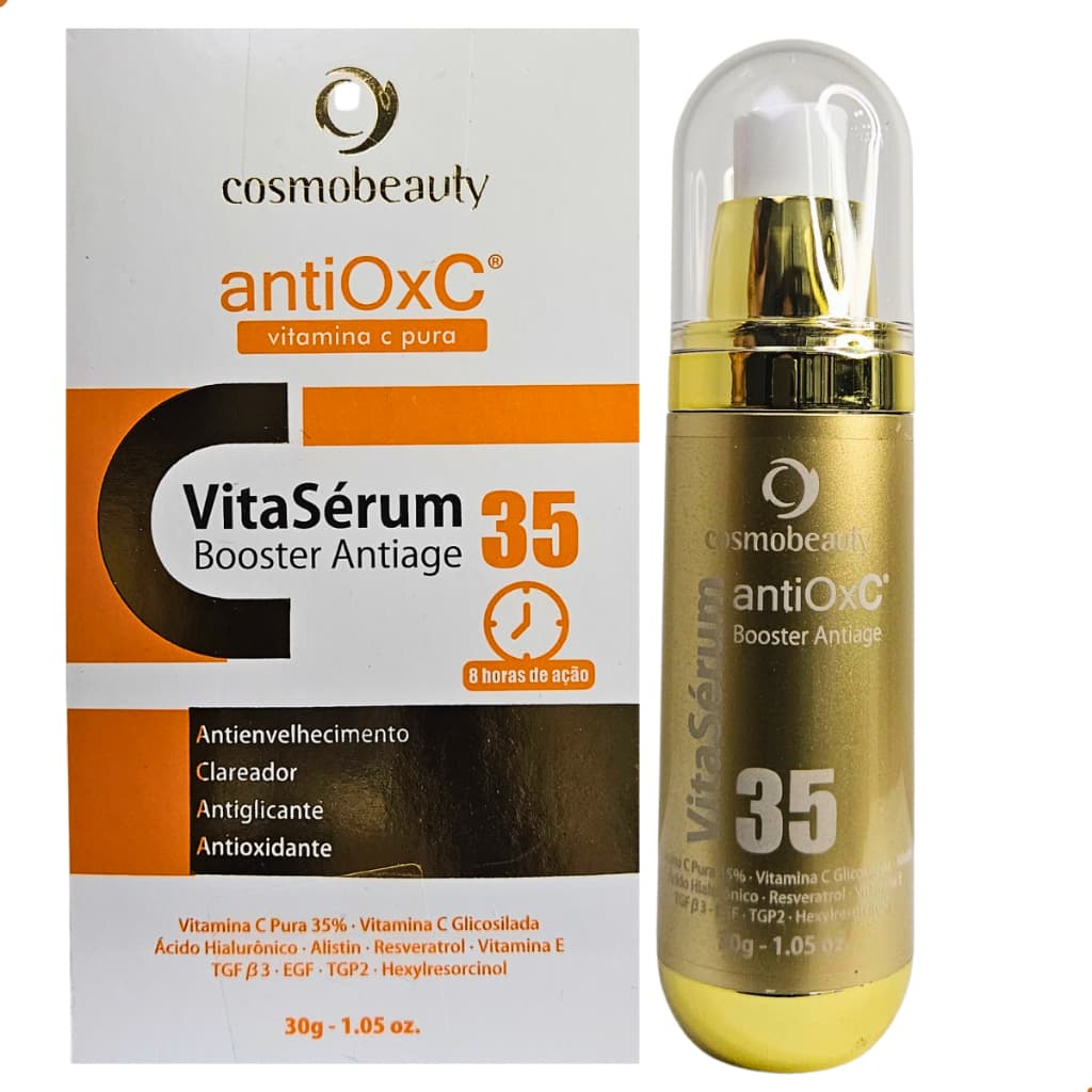 Antiox C Vita Serum Cosmobeauty 35% Vitamina C Anti Idade