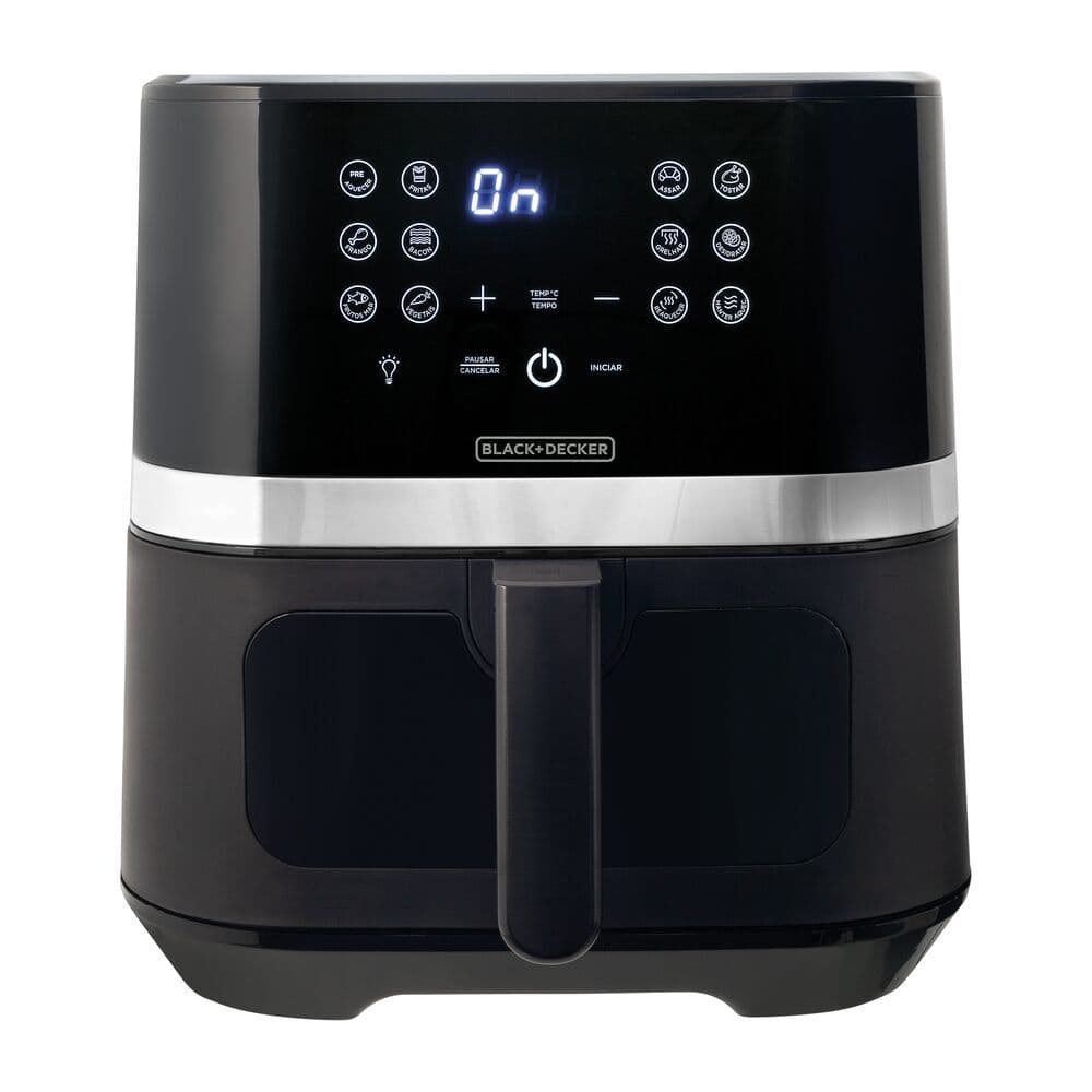 Airfryer Digital com Visor Frontal Black+Decker Capacidade 7L AFDLG