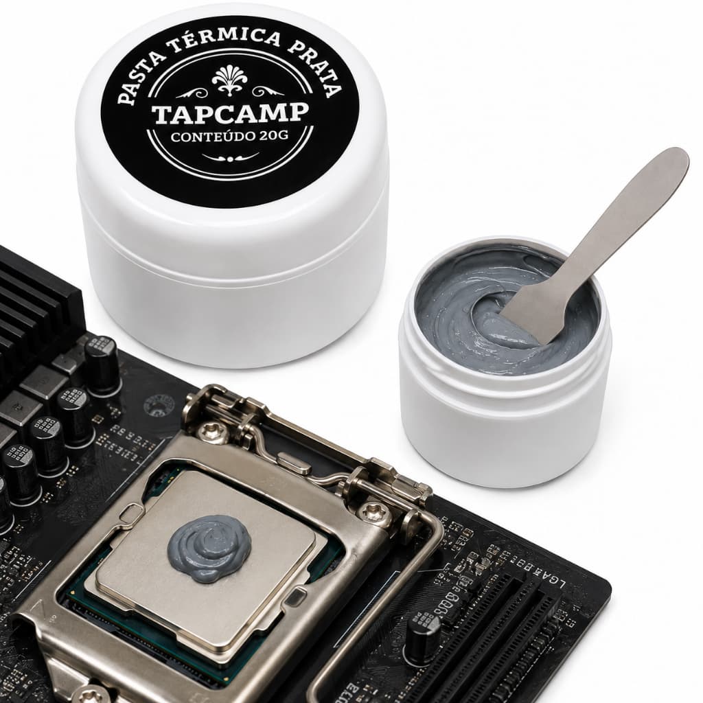 Pasta Térmica Prata Tapcamp silver  para Pc Notebook processador 20g