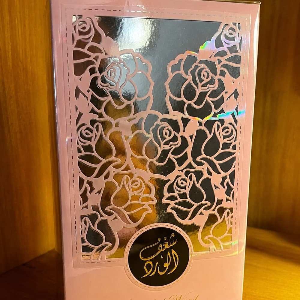Perfume Feminino Importado Shagaf Al Ward Al Wataniah Original 100ml Eau de Parfum Floral Rosa Jasmim