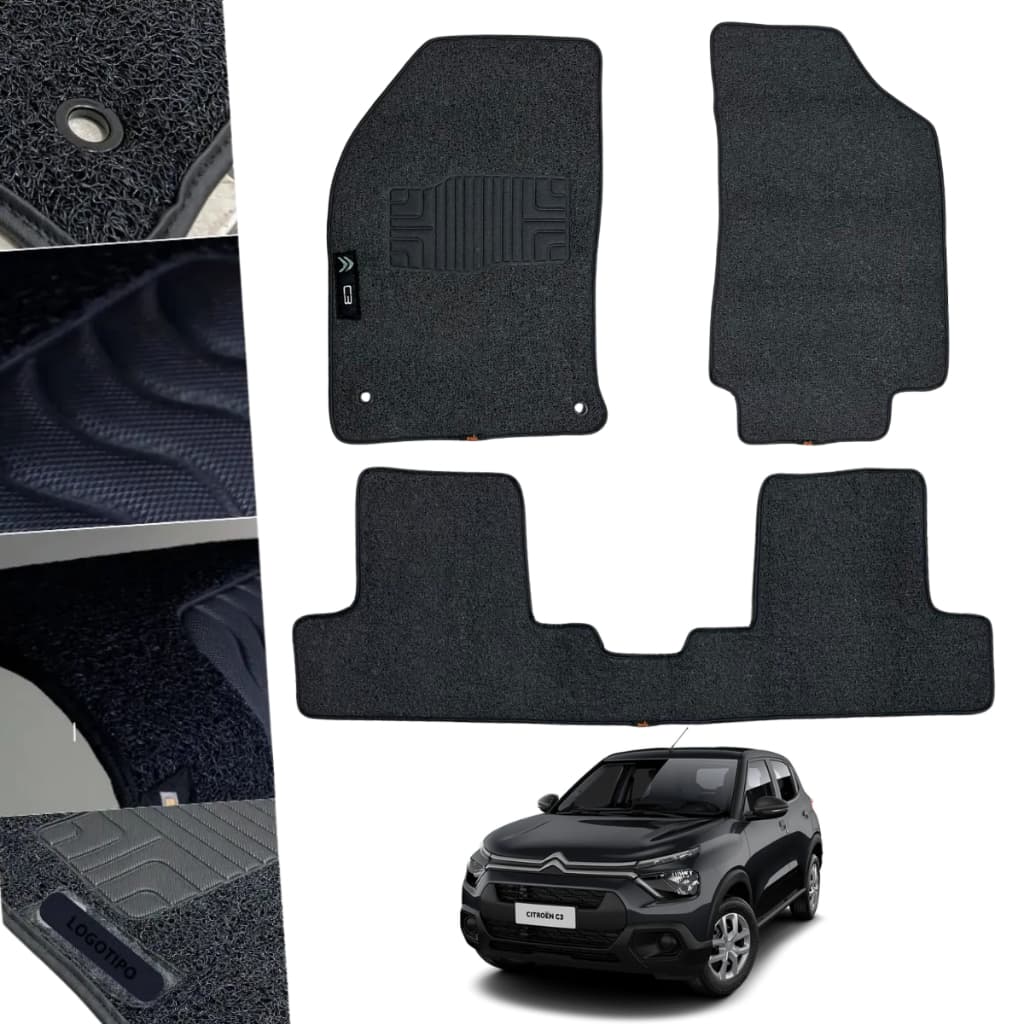 Tapete Automotivo Capacho Para Citroen C3