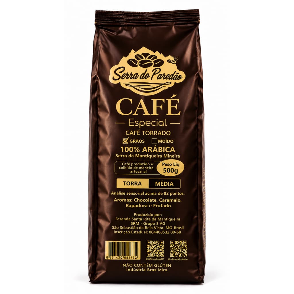 Café Serra Do Paredão 500g Arábica Especial Em Grãos