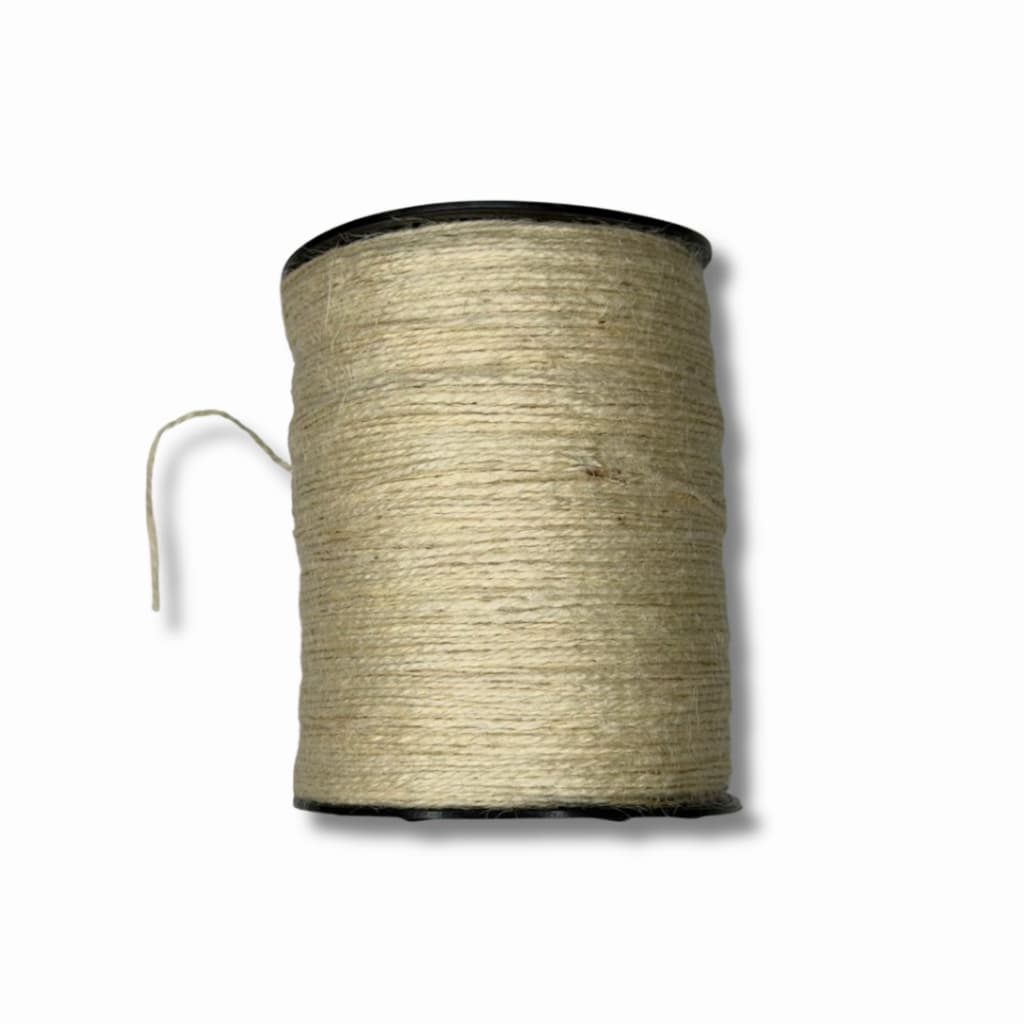 Fio de Juta Colorido 10/2 500g 600 Metros Barbante para Artesanato Crochê Macramê e Decoração