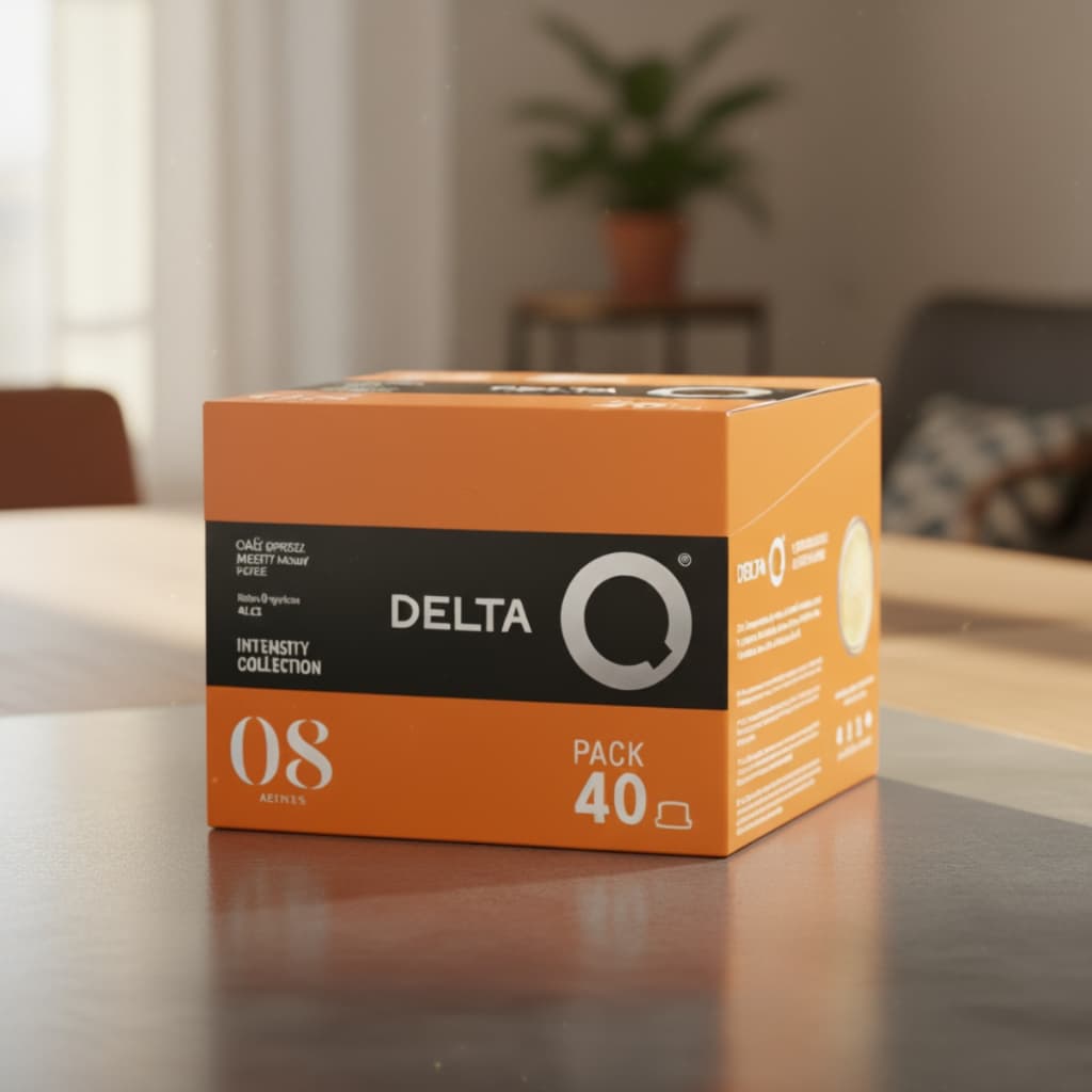 Pack Com 40 Capsulas Café Expresso Para Cafeteira Delta Q