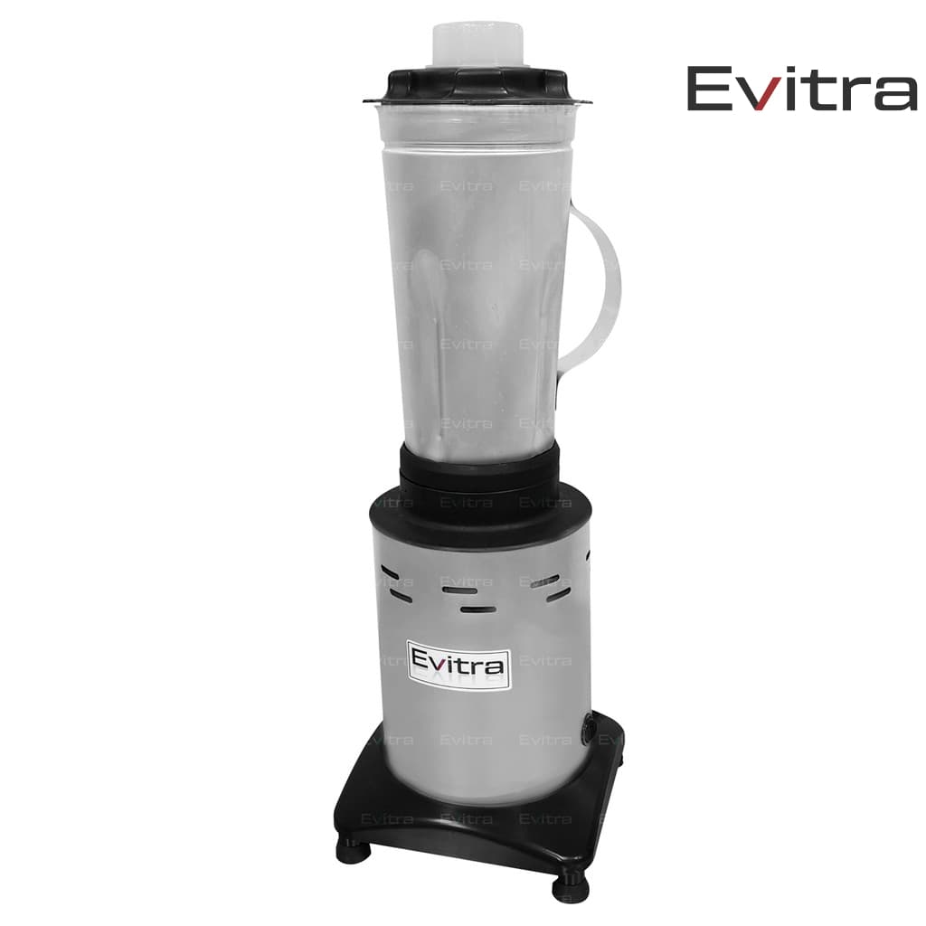 Liquidificador Industrial 4 Litros Inox 1200W Alta Rotação Profissional Evitra 4L Forte Potente Cozinha Lanchonete