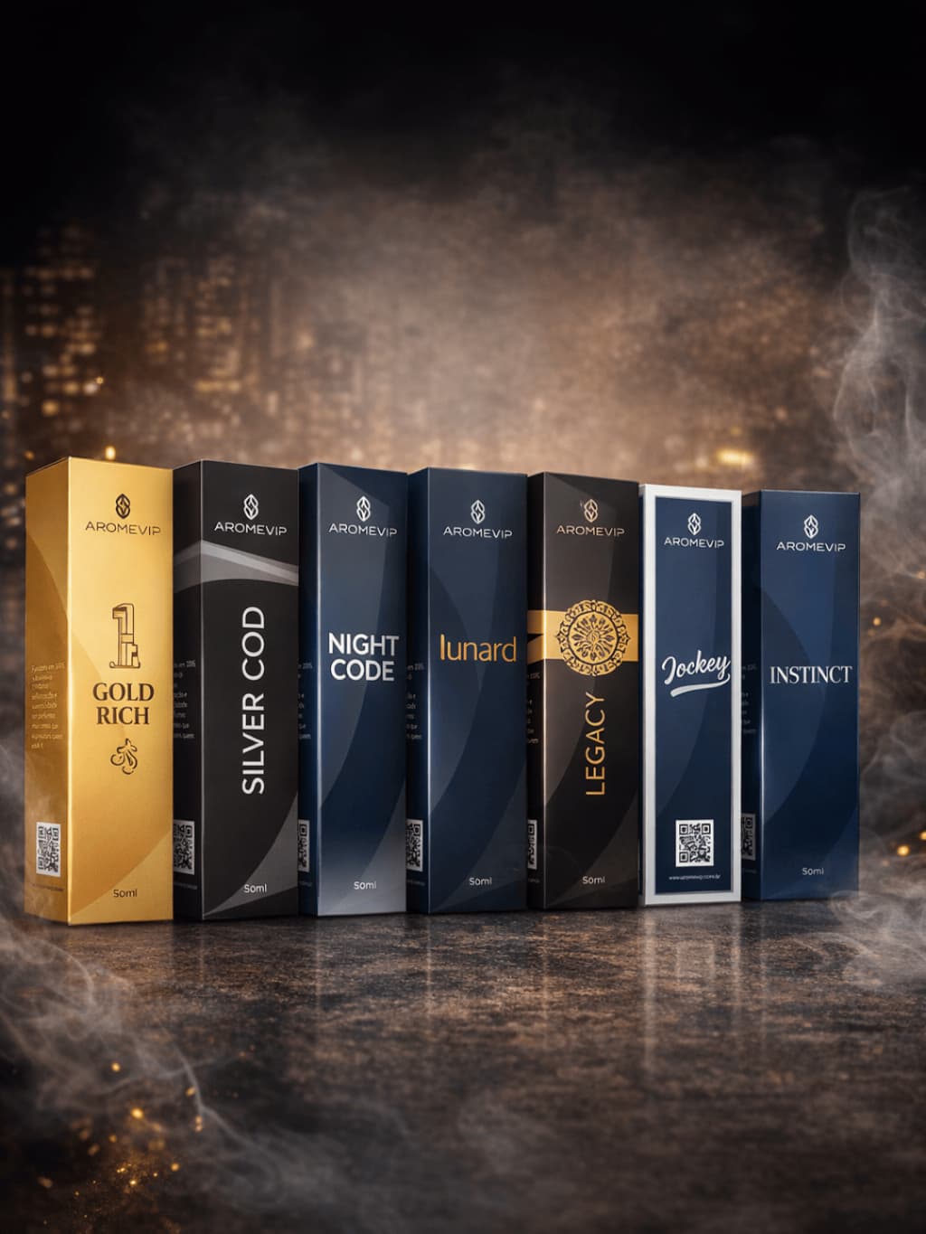 Perfume Masculino Arome VIP Importado Alta Fixação 12h Aromas Diferentes Forte Sedutor Premium 50ml