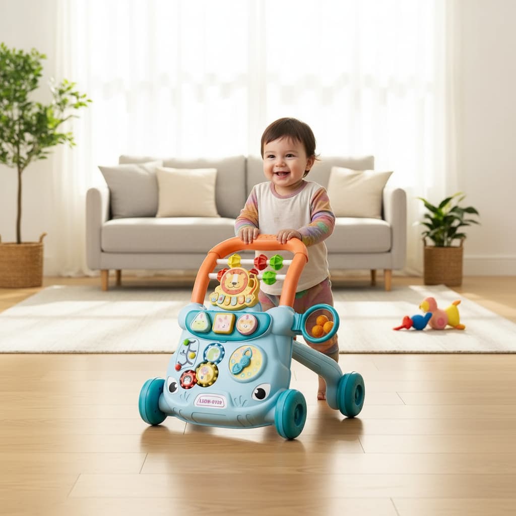 Andador Infantil Baby Musical Educativo Com Atividades Interativas Andador para bebês