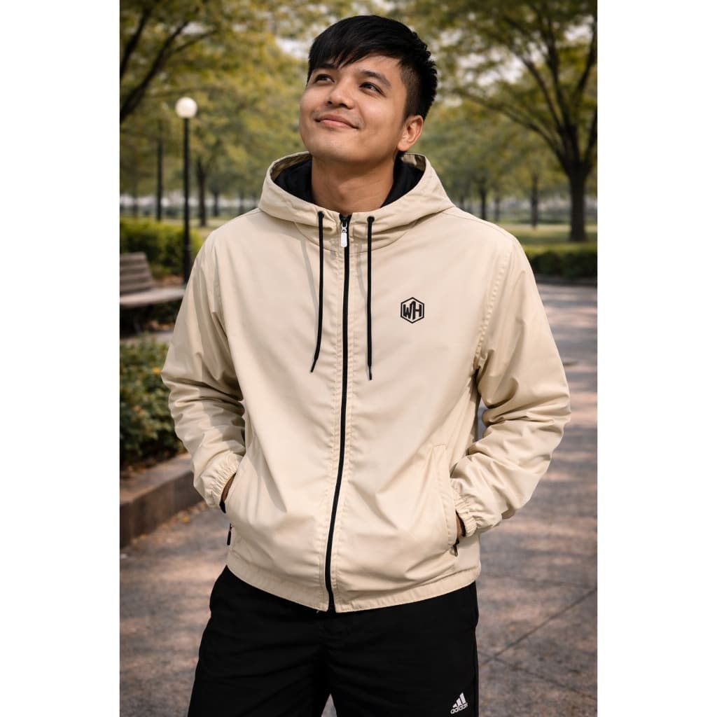 Jaqueta Corta Vento masculina WOLVES HILL Impermeavel Treino  Casual