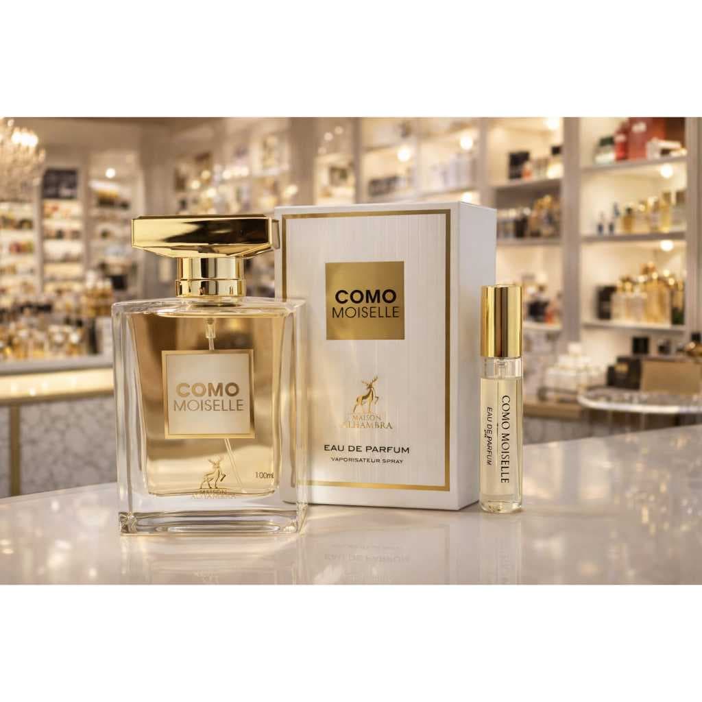 Perfume Como Moiselle - Mini Perfume Importado 10ml Feminino - Floral elegante Alta Fixação