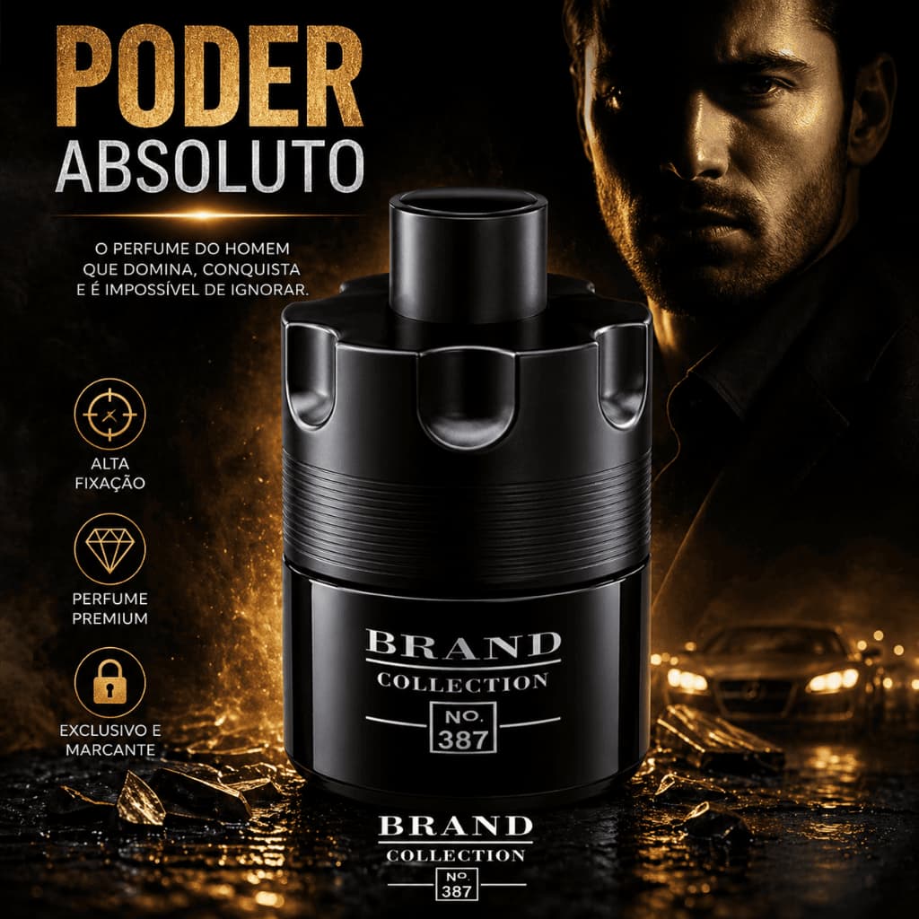 Perfume Importado Masculino Brand Collection No.387 Inspiração Alta Fixação - 25ML