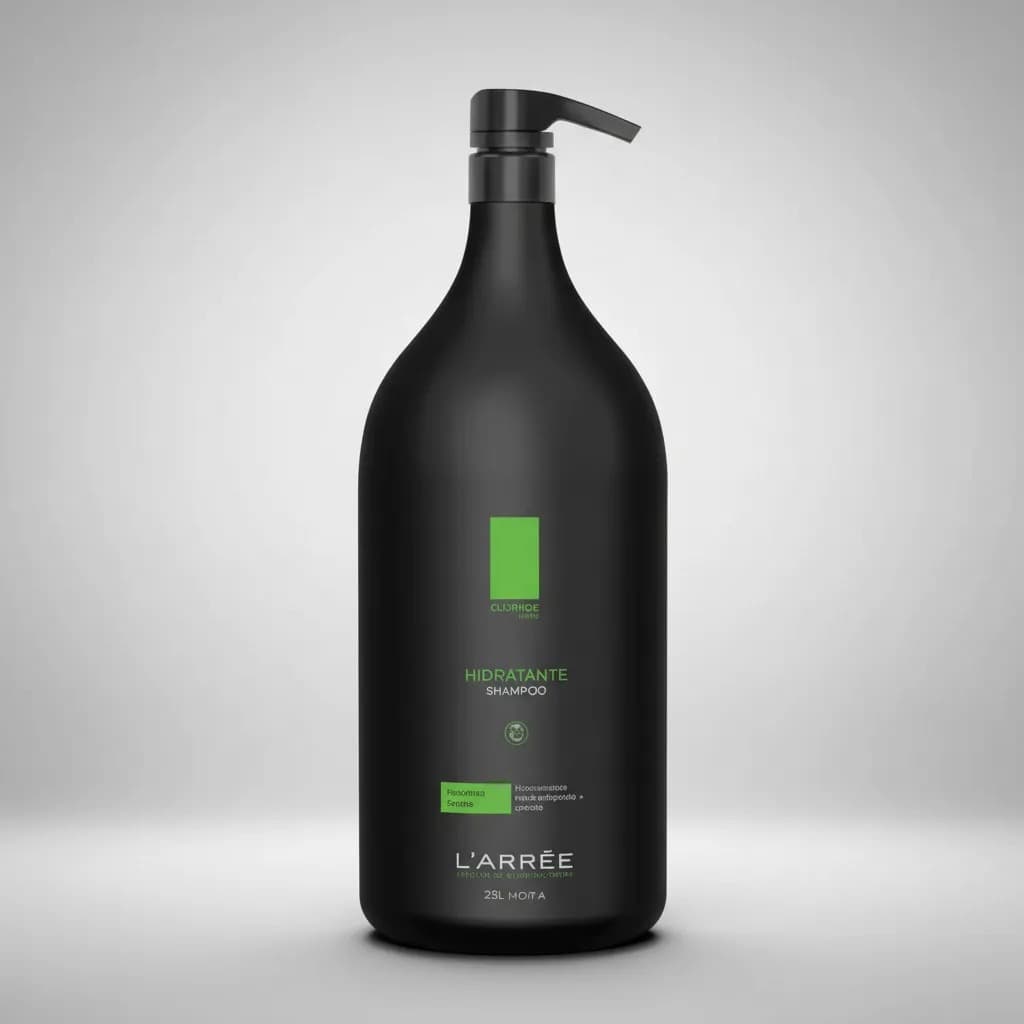 Shampoo Hidratante Profissional 2500ml L’arrëe Brilho Maciez Nutrição