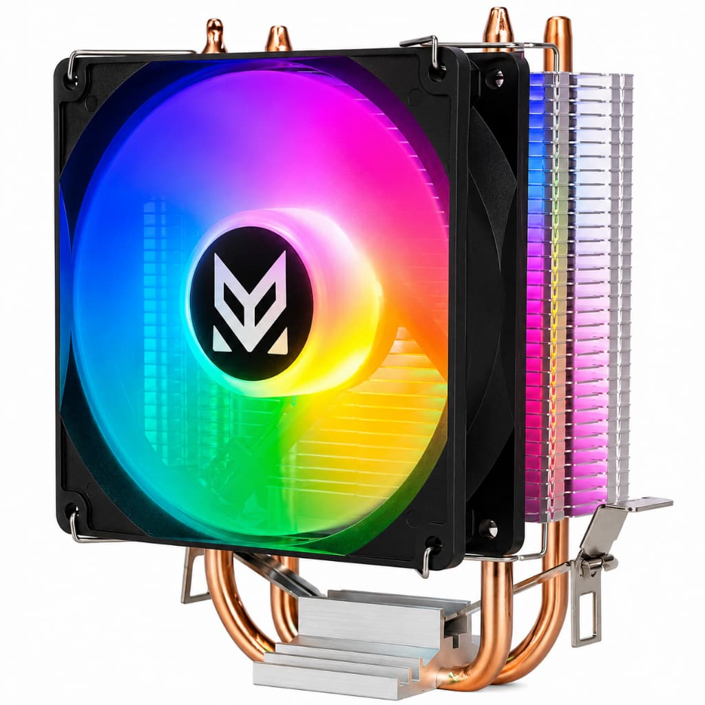 Cooler CPU PC Gamer LED RGB Processador Intel Xeon X99 X79 LGA 2011 Ryzen Suporte X99 Pasta Termica