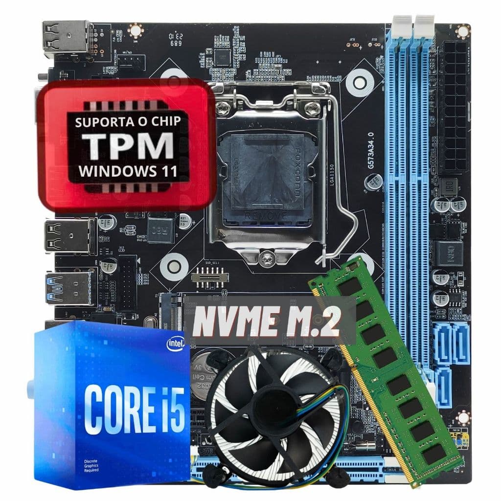 Kit Gamer Intel I5 4570 + 8gb 16gb Ddr3 + H81 1150 M.2 Gigalan Usb 3.0