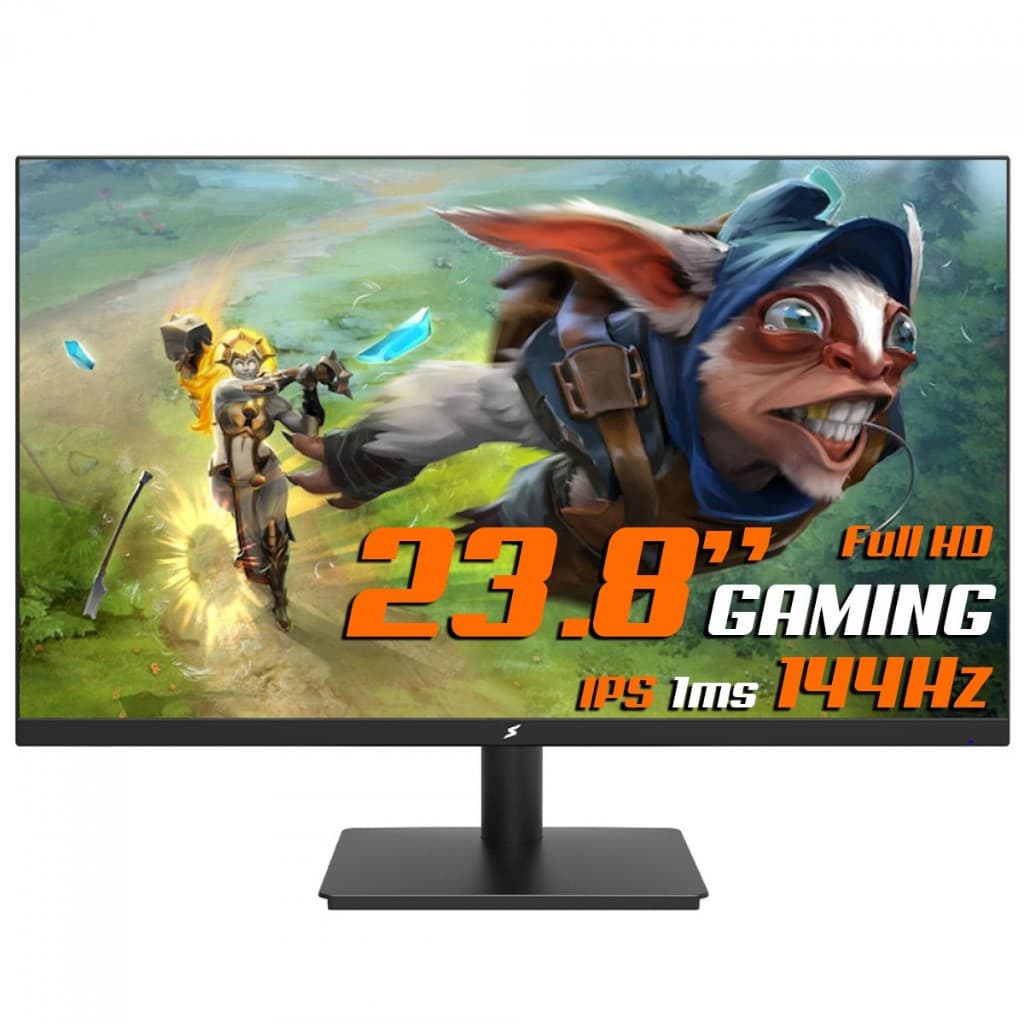 Monitor Gamer SuperFrame Ace 23.8" Full HD IPS 144Hz 1ms HDMI/VGA Flicker-Free