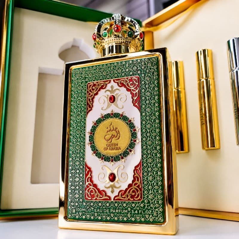 Perfume Queen of Arabia Lattafa - Feminino 100ml - Original EDP - Coco Baunilha Âmbar IMPORTADO
