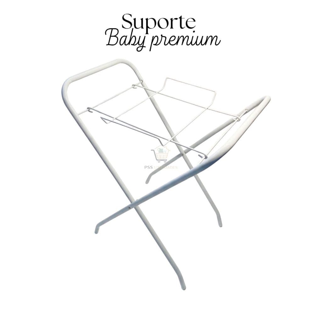 Suporte para Banheira de Bebê Dobrável Premium Reforçado Base Infantil Compacta Segura e Prática