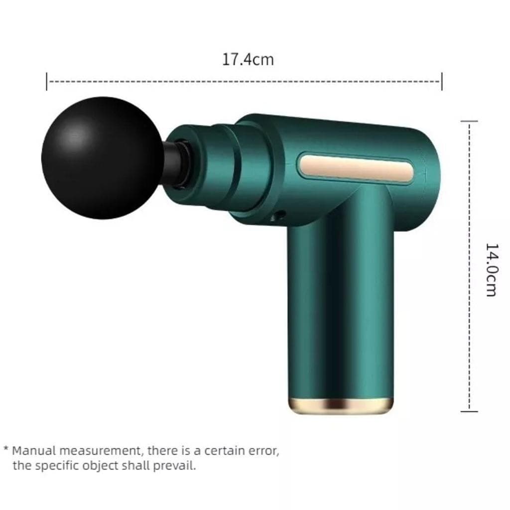 Pistola Massageadora Elétrica Profissional Portátil Recarregável Massageador Muscular Terapia Relaxamento Alívio da Dor