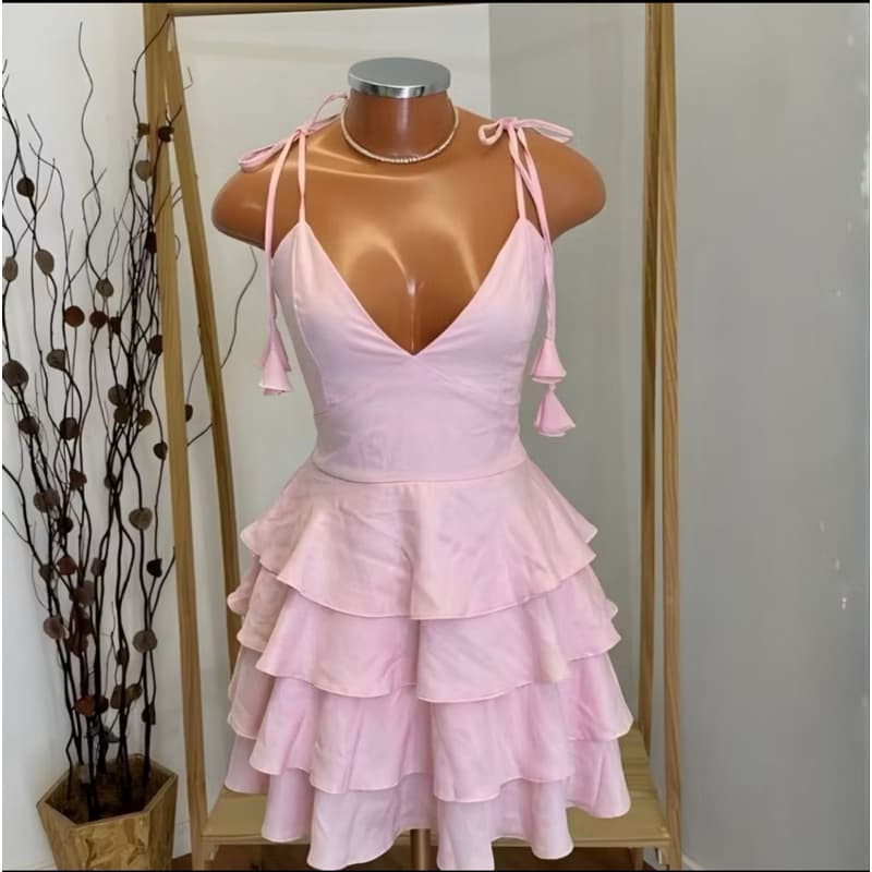 vestido feminino, vestido babado, vestido curto