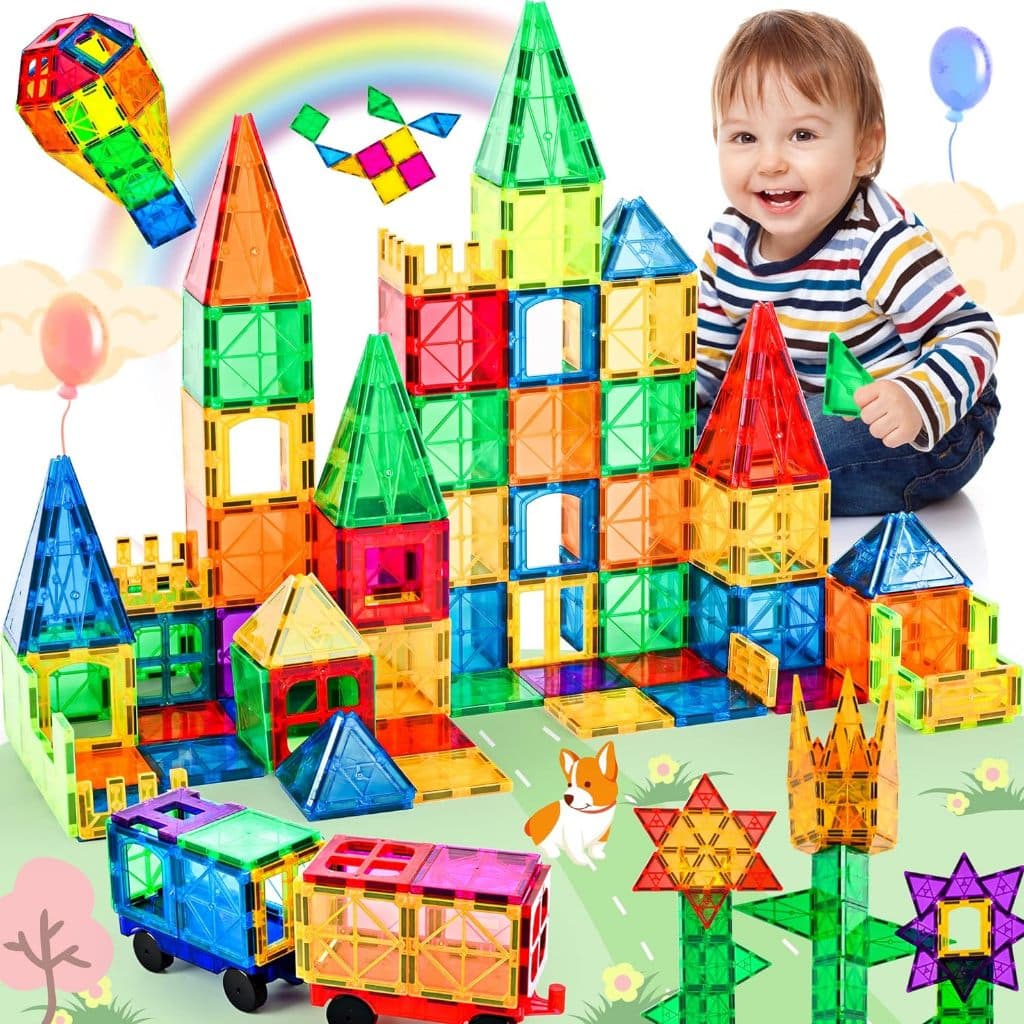 【Blocos Magnéticos Caixa Premium】Novo modelo Brinquedos educativos 3 a 6 anos Presentes Brastoy