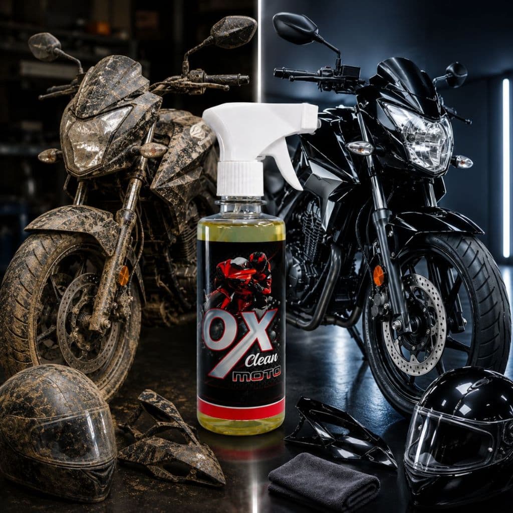 O OX Clean Moto 300ml | Limpeza de Moto e Acessórios | Limpador de motocicleta