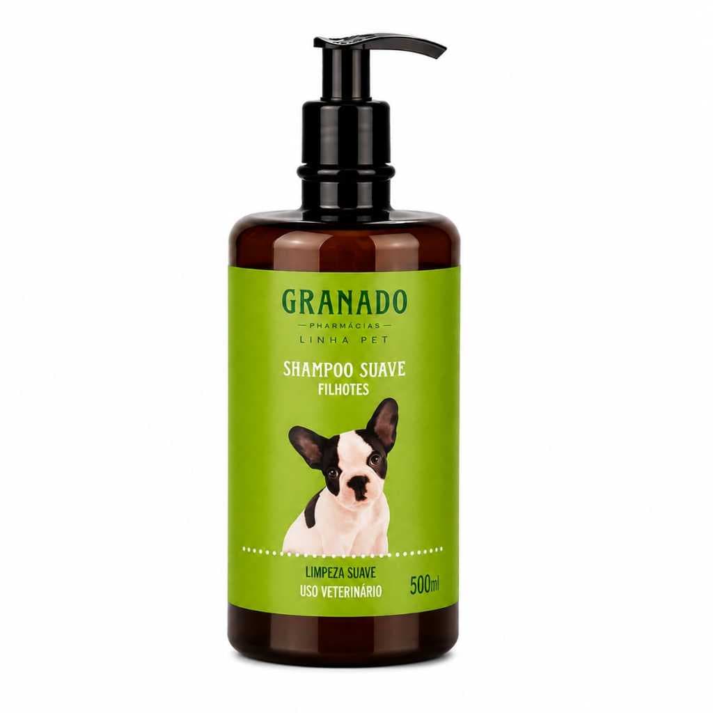 Shampoo Granado Pet Suave para Filhotes 500ml Lim